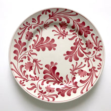Load image into Gallery viewer, Fleuri Dessert Plate RED
