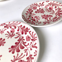 Load image into Gallery viewer, Fleuri Dinner Plate RED
