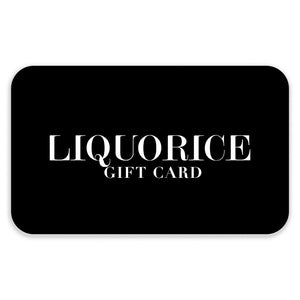Liquorice Gift Card